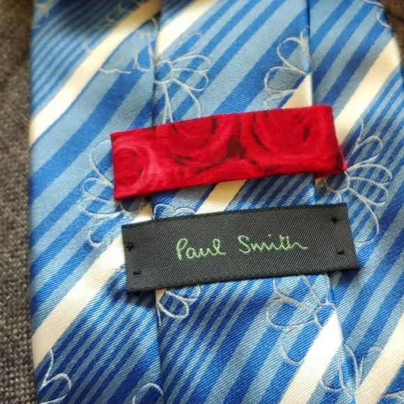 Excellent used condition Mens PAUL SMITH 100% Silk Italian Made Necktie - Picture 2 of 6